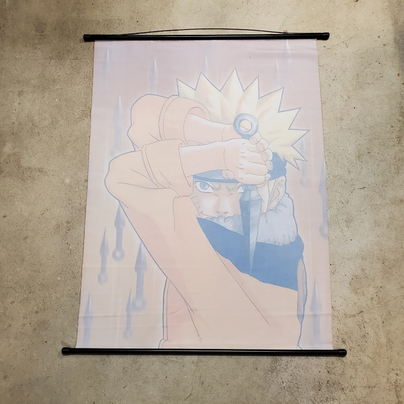 Awesome Large Naruto Wall Scroll Tapestry! - Picture 6 of 6